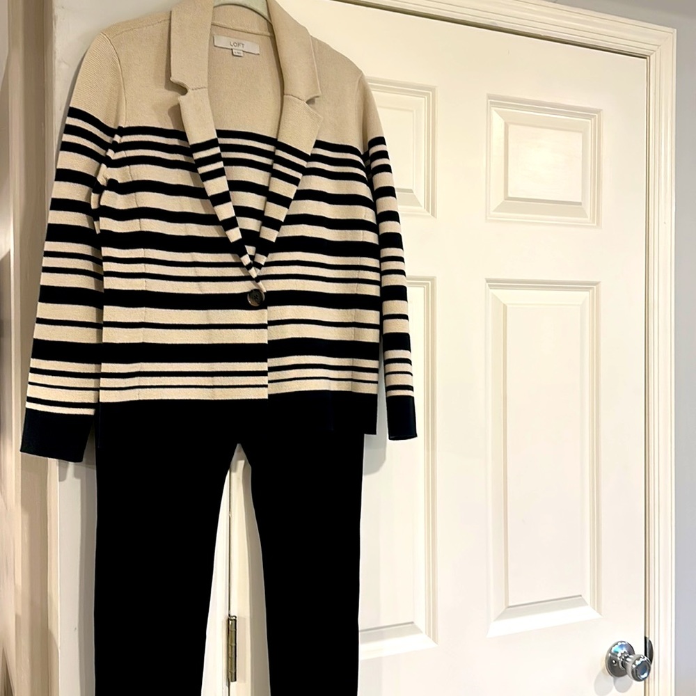 Loft  Knit Jacket/sweater - Picture 2 of 7
